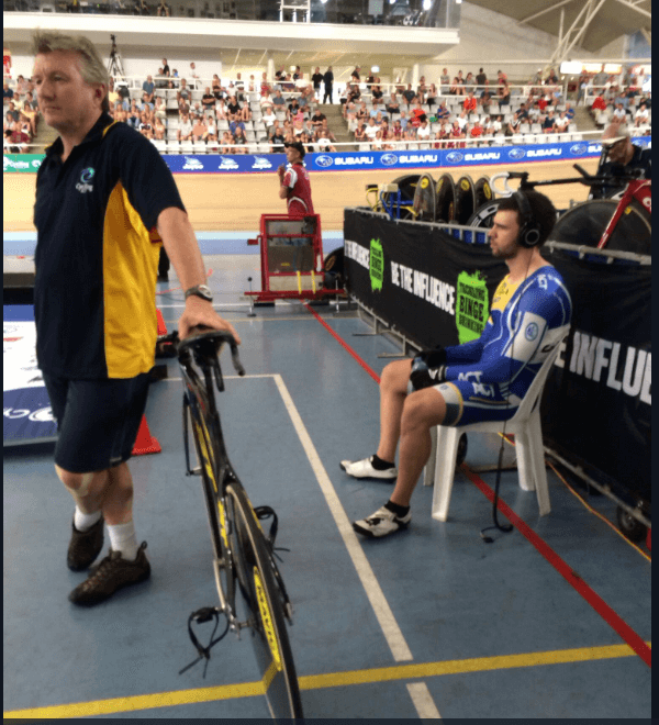 Nathan Hart with Glenn